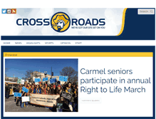 Tablet Screenshot of carmelcrossroads.com